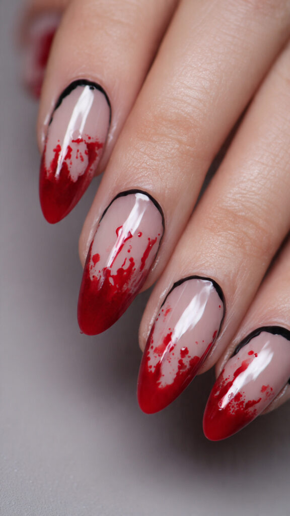 Sharp Blood Drip French