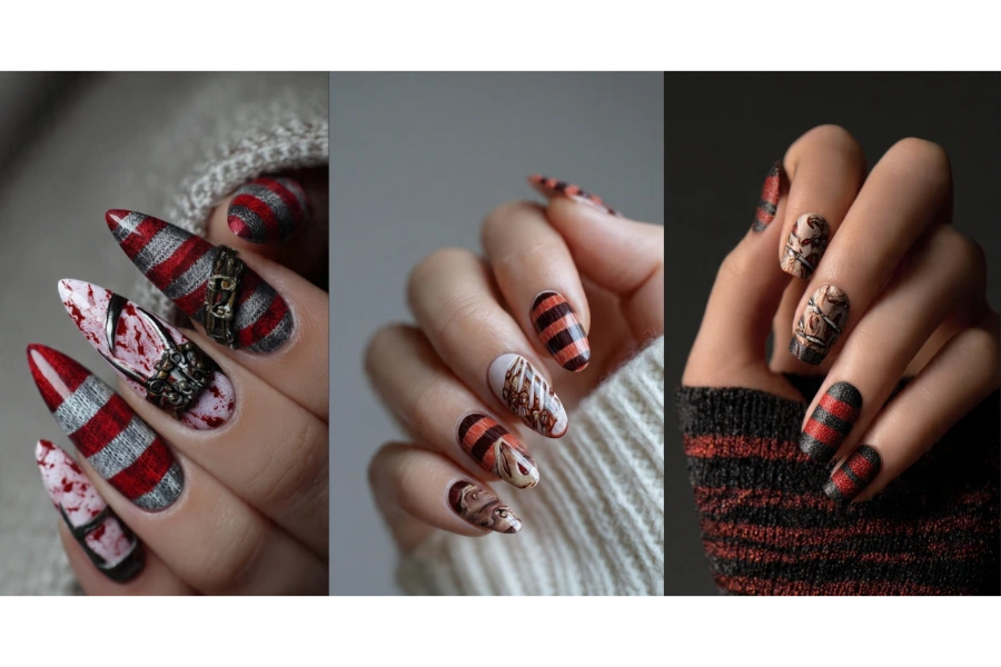 Freddy Krueger Nails