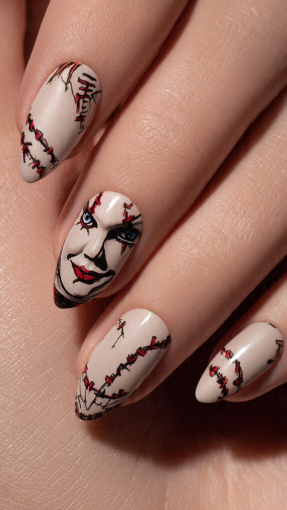 31 Chucky Nails That Are Creepy, Fun, and Perfect for Halloween 6 create a 16k ultra realistic pin up style 1
