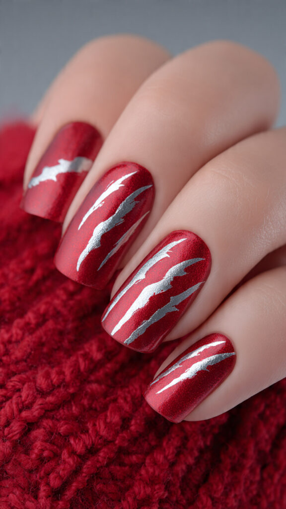 create a pin style nail art image featuring 3