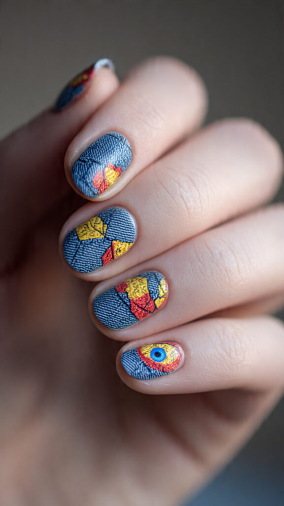 31 Chucky Nails That Are Creepy, Fun, and Perfect for Halloween 31 create a pin style nail art image in