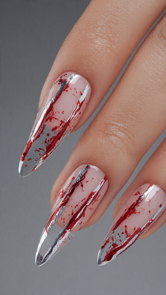 create a pin style nail art image of