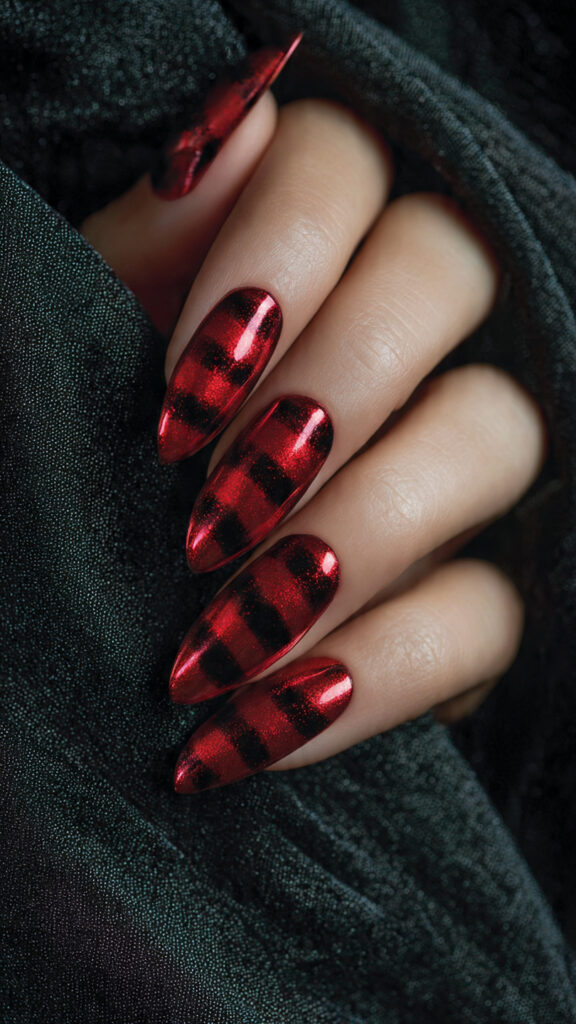Metallic Red and Claw