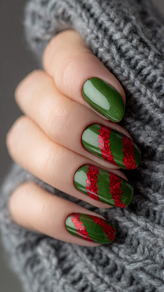 create a realistic pin up style nail art 2