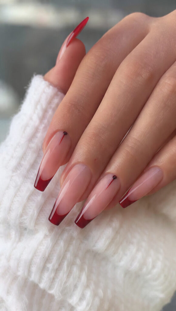 29 Vampire Nails That Are Dark, Chic, and Perfect for Halloween 12 create exactly this type of the nails 20