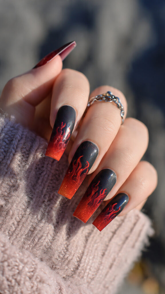29 Vampire Nails That Are Dark, Chic, and Perfect for Halloween 14 create exactly this type of the nails 21
