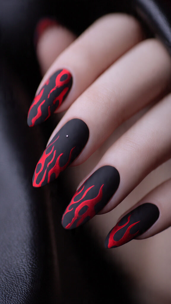 29 Vampire Nails That Are Dark, Chic, and Perfect for Halloween 20 create exactly this type of the nails 25