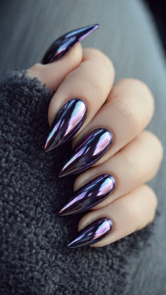 29 Vampire Nails That Are Dark, Chic, and Perfect for Halloween 30 create exactly this type of the nails 31