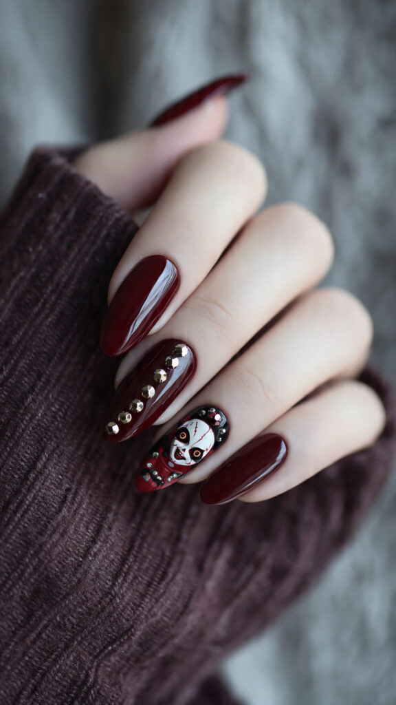 31 Chucky Nails That Are Creepy, Fun, and Perfect for Halloween 23 create exactly this type of the nails 43
