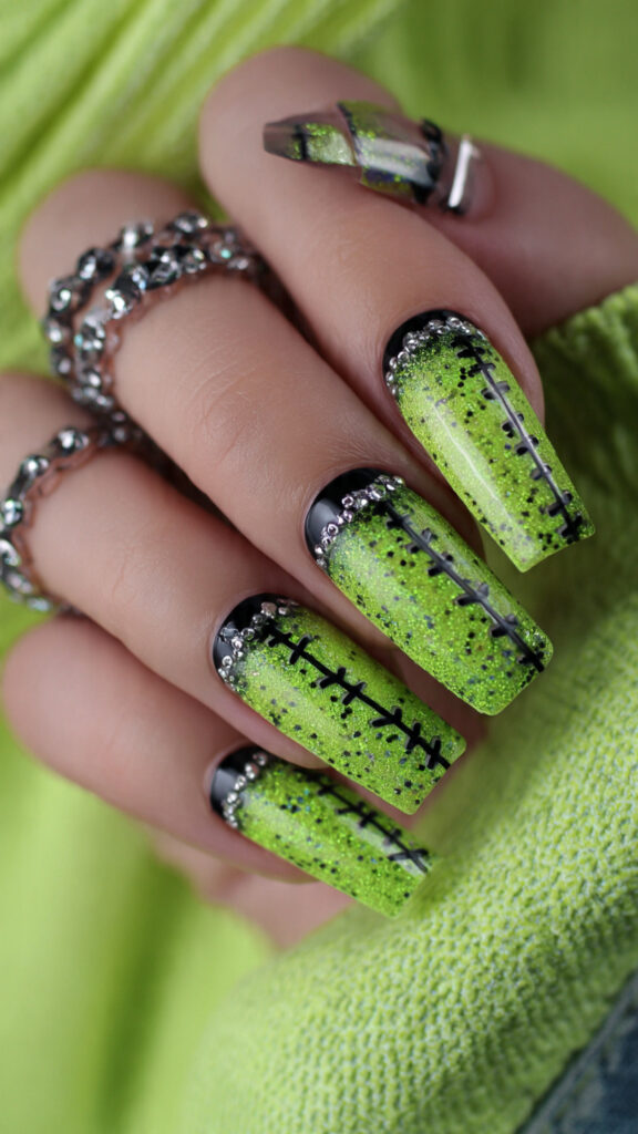 16k ultra realistic pin up style nail art 4