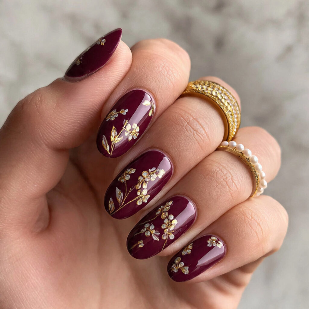 2 classy january nail designs in milky