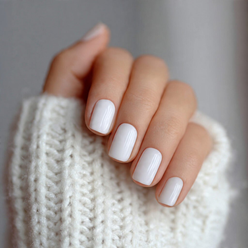 26 Short January Nails That Look Simple, Minimal, and Classy 4 3 classy short january nails with milky