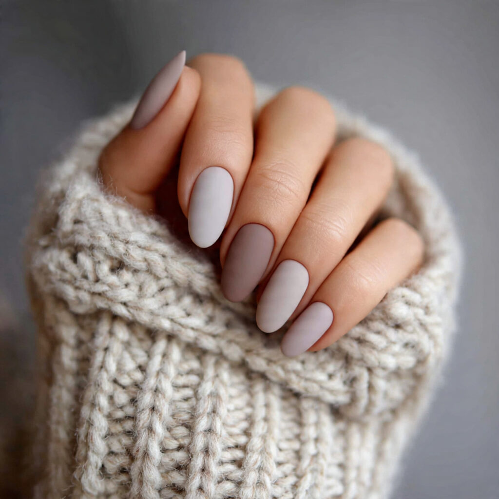 27 Minimal January Nails for Classy and Fresh Start Looks 8 7 matte minimal january nails matte nails create