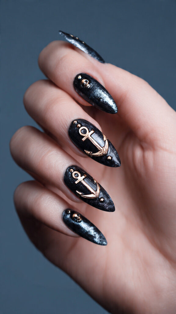 create a 16k ultra realistic pin style nail 2