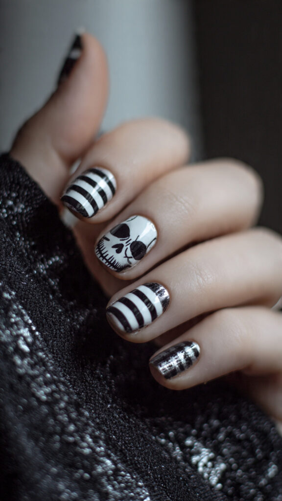 26 Jack Skellington Nails for a Cute Scare 2 create exactly this type of the nails 2025 12 04T161737.611