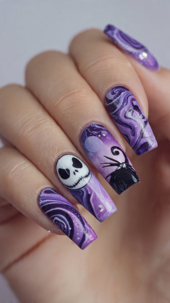 26 Jack Skellington Nails for a Cute Scare 5 create exactly this type of the nails 2025 12 04T161801.164