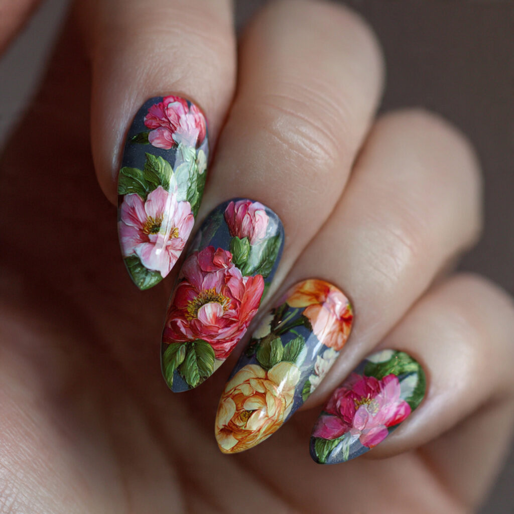 create exactly this type of the nails 35