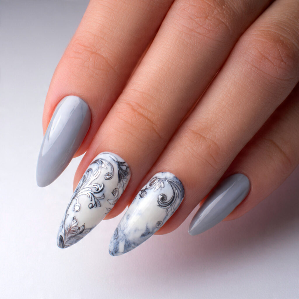 create exactly this type of the nails 67