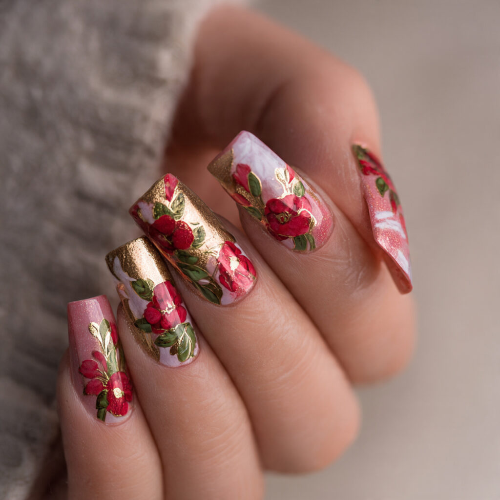 create exactly this type of the nails 76