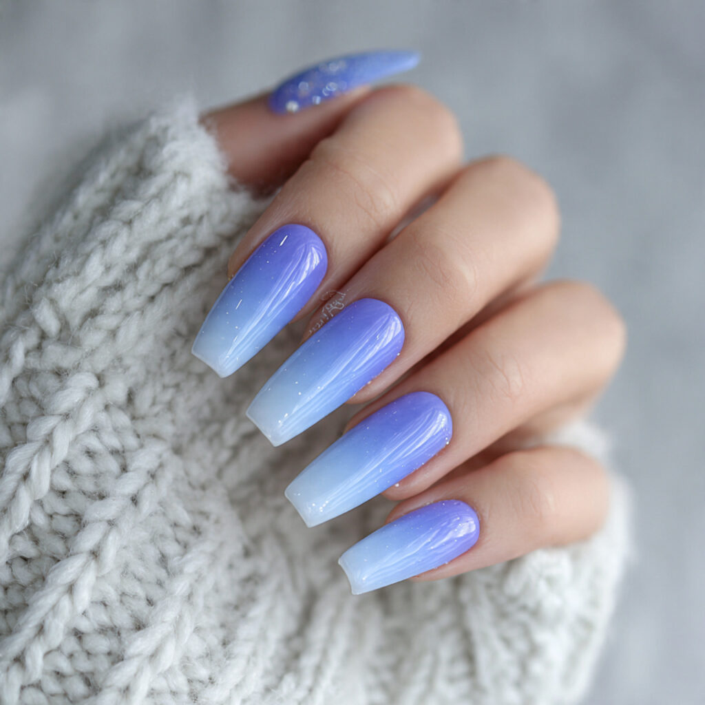 crystal blue shades feel icy and bright