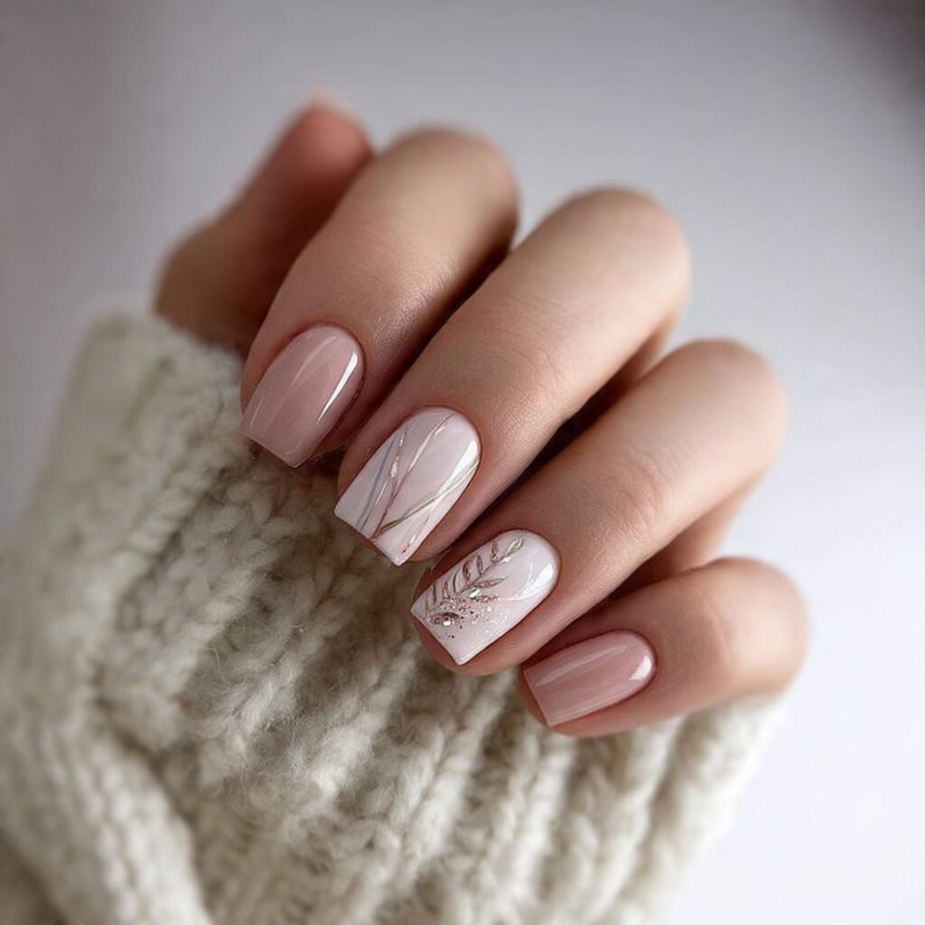 21 Elegant Winter Nails That Look Soft and Classy 22 elegant winter nails with clean modern designs