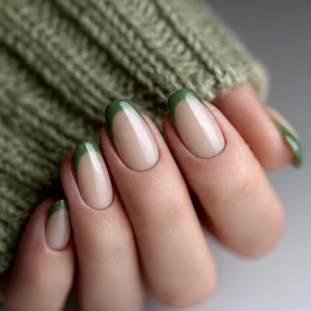 frosted french tip nails update classic styles