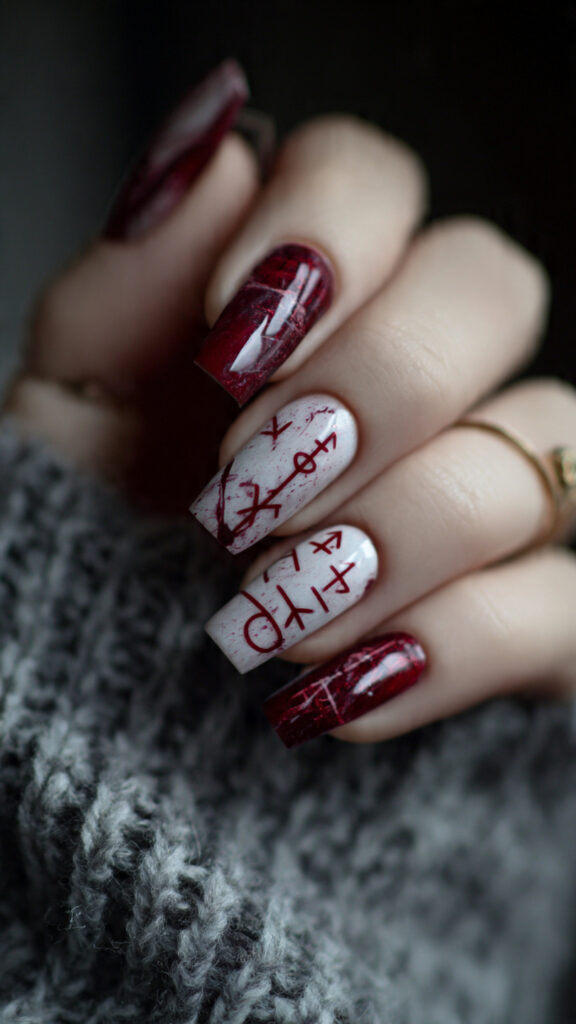 frosted pearl nails feel soft and mysterious