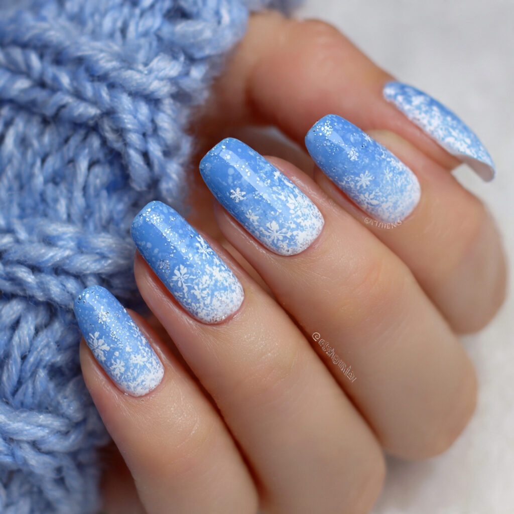 frozen flurry tip nails update classic styles