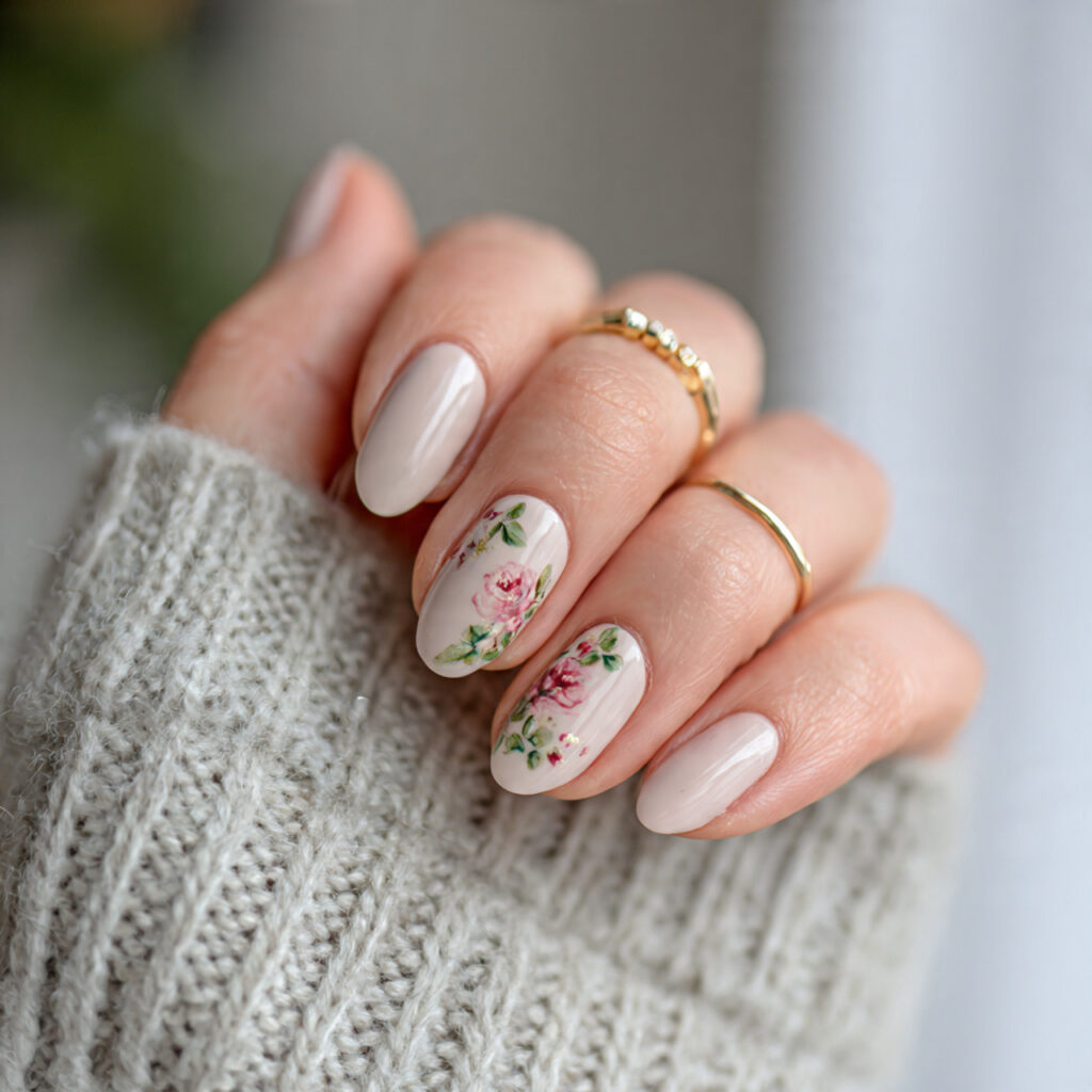minimal floral details add softness to january