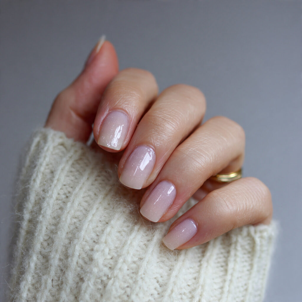 27 Minimal January Nails for Classy and Fresh Start Looks 5 minimal january nails with glossy clear finish