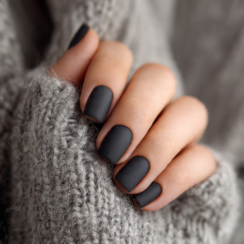 26 Short January Nails That Look Simple, Minimal, and Classy 9 minimal short january nails with matte finish