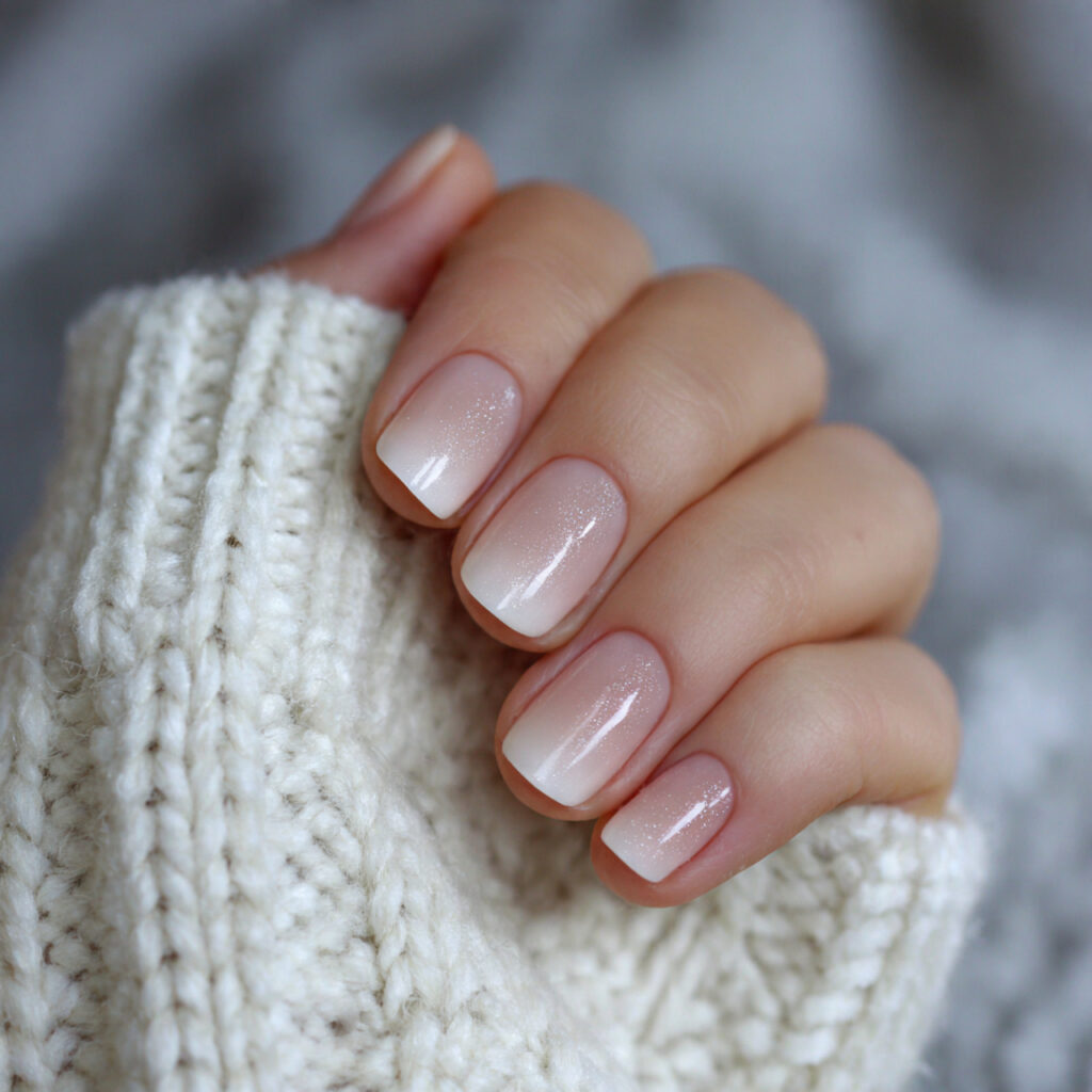 26 Short January Nails That Look Simple, Minimal, and Classy 17 minimal short january nails with neutral ombre