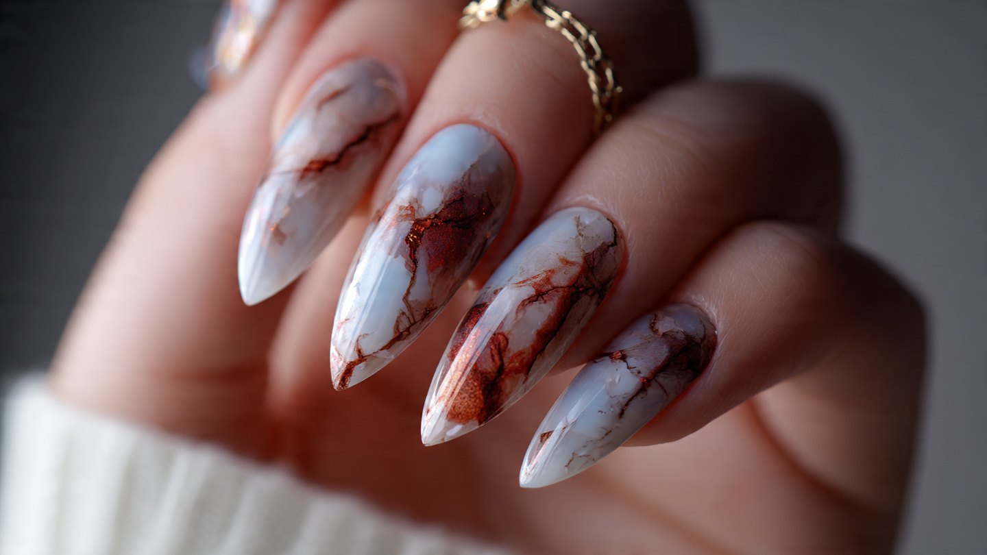 26 Best Scarecrow Nails for a Cute and Rustic Halloween Look 9 Scarecrow Nails