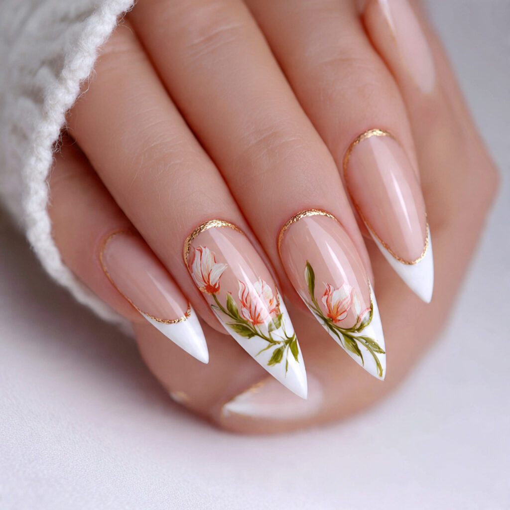 20 End of Summer Nail Color Ideas for a Cute Fresh Look 11 nails pin style with the 16k ultra 16