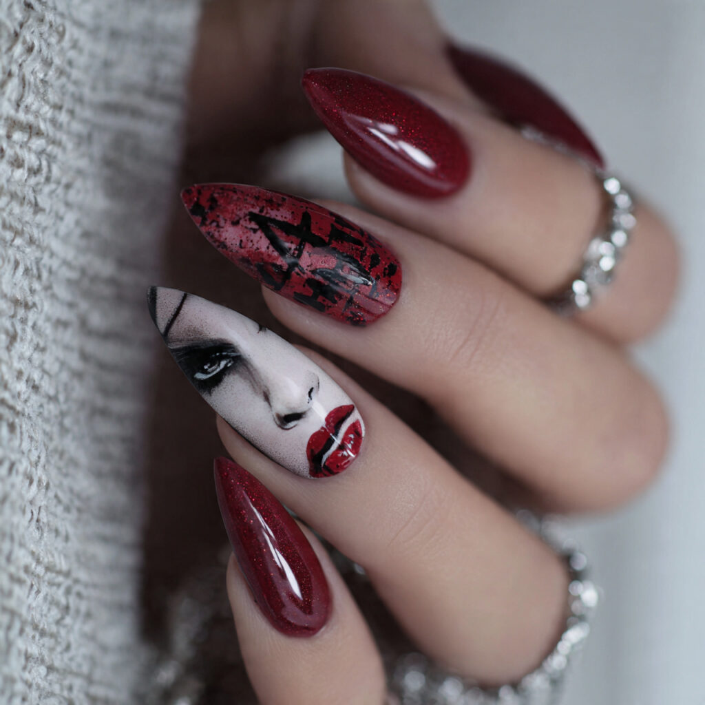 nails pin style with the 16k ultra 32