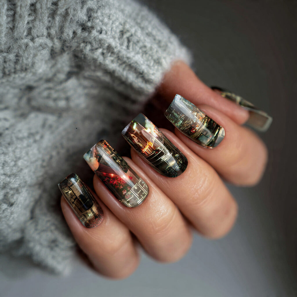 nails pin style with the 16k ultra 7