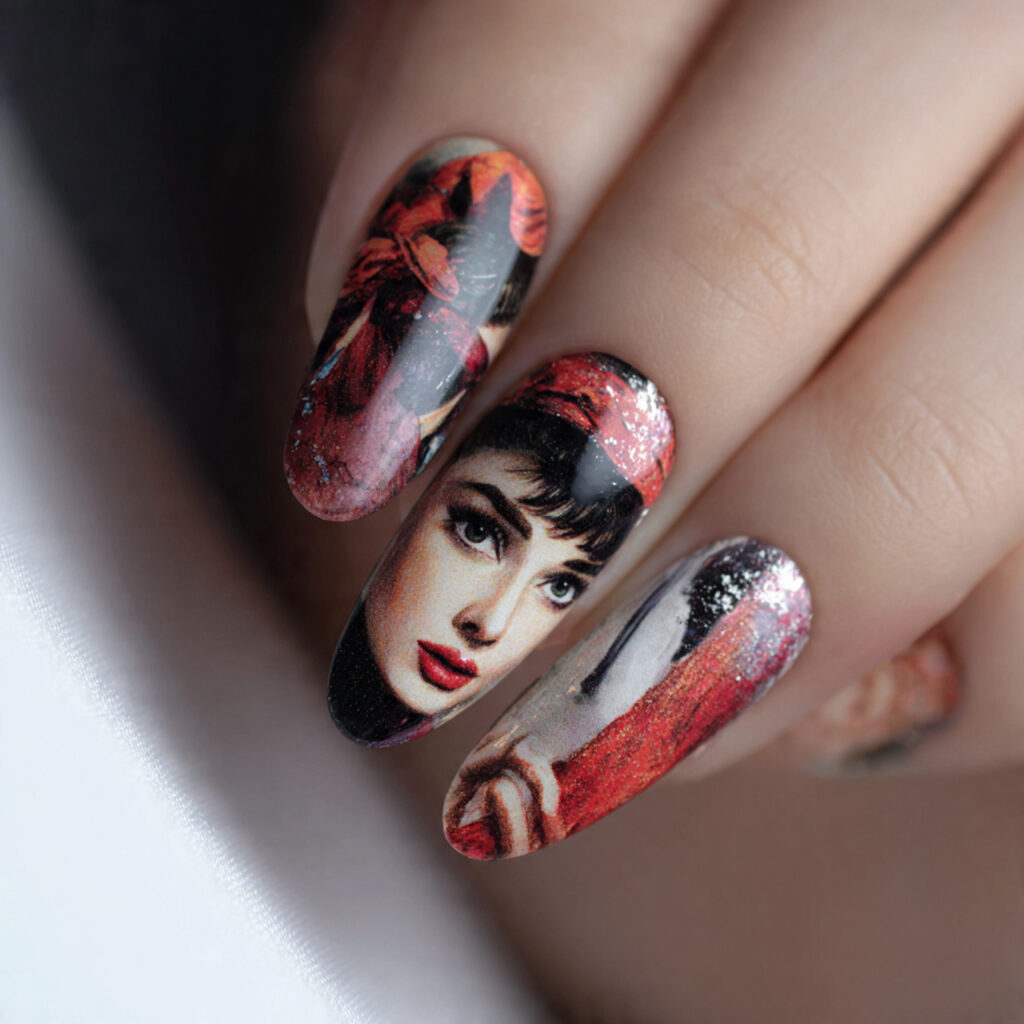 nails pin style with the 16k ultra 8 1