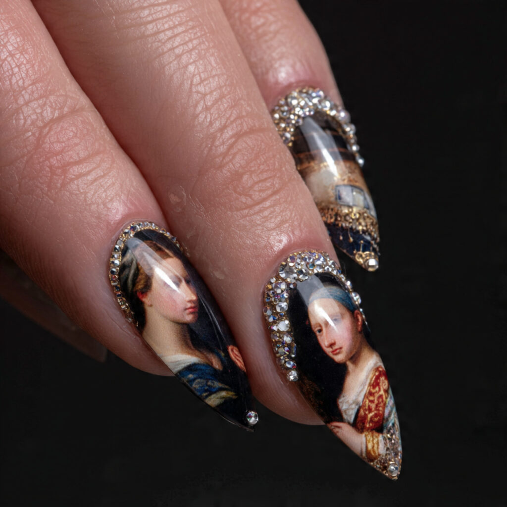 nails pin style with the 16k ultra 8 2