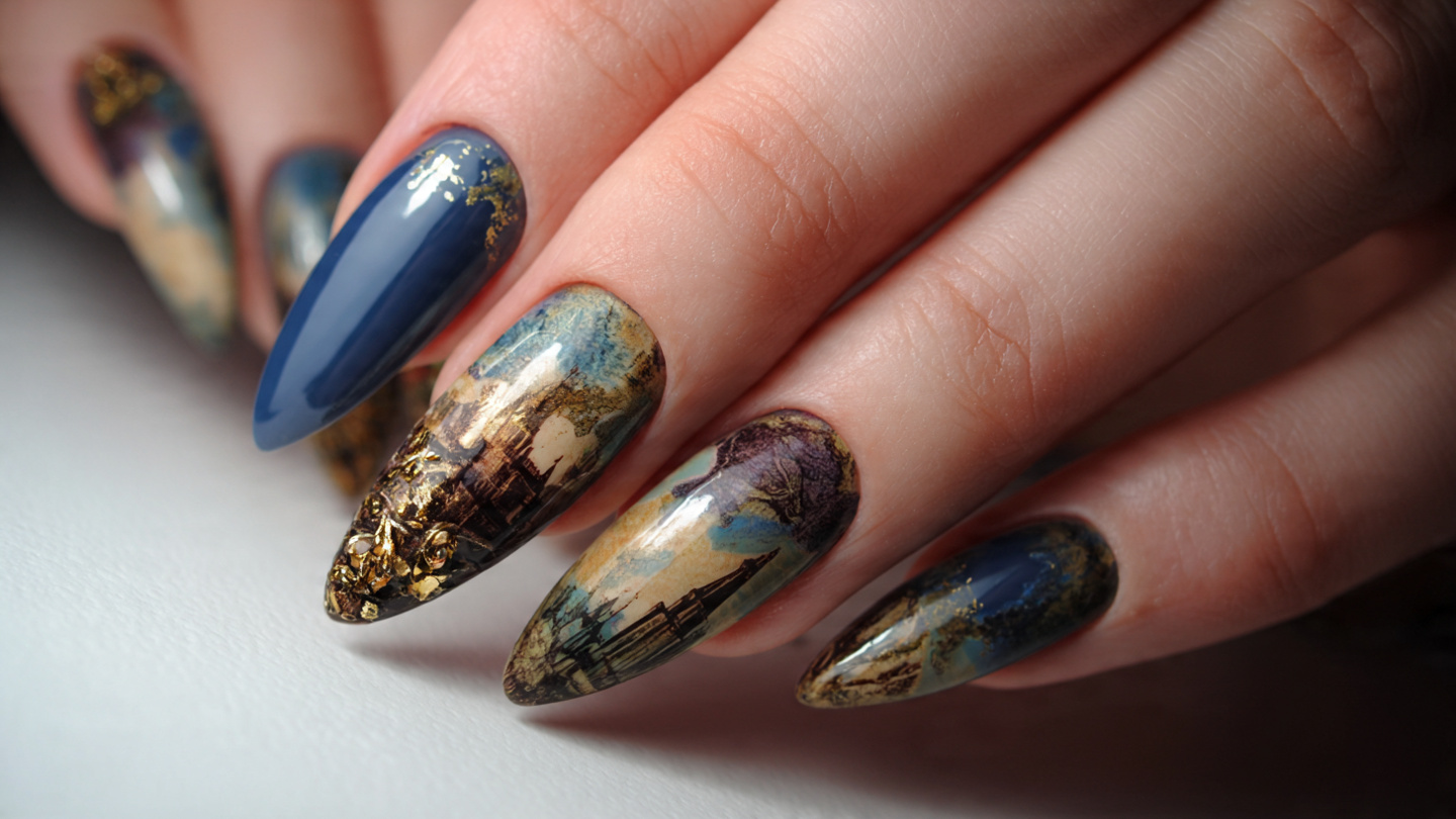 22 Homecoming Nail Ideas That Complete Your Dressy Look 6 Homecoming Nail Ideas