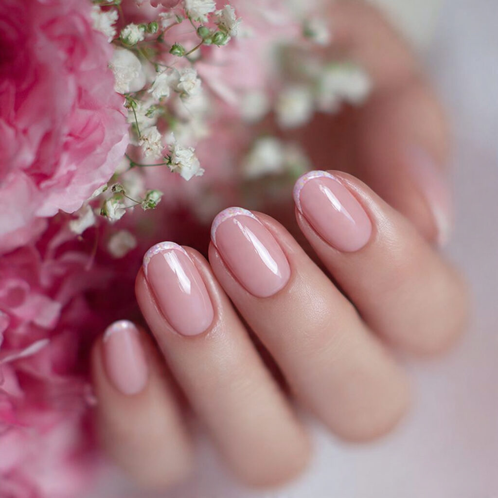 15 Trendy French Tip Nail Ideas to Upgrade Your Mani 11 negative space french tips give your manicure