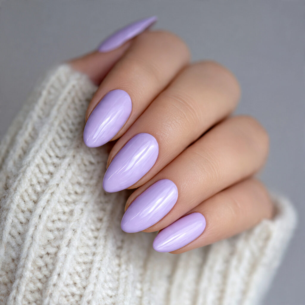 23 Purple Winter Nails That Feel Soft, Trendy, and Pretty 9 pastel purple winter nails feel light fresh