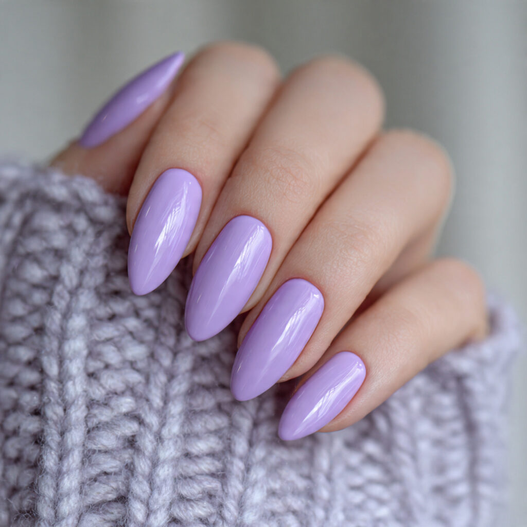 23 Purple Winter Nails That Feel Soft, Trendy, and Pretty 13 purple almond winter nails create a soft