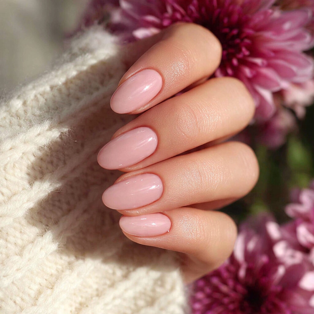 20 Wedding Nail Ideas Every Bride Will Love for Her Big Day 3 sheer blush nails are perfect for brides
