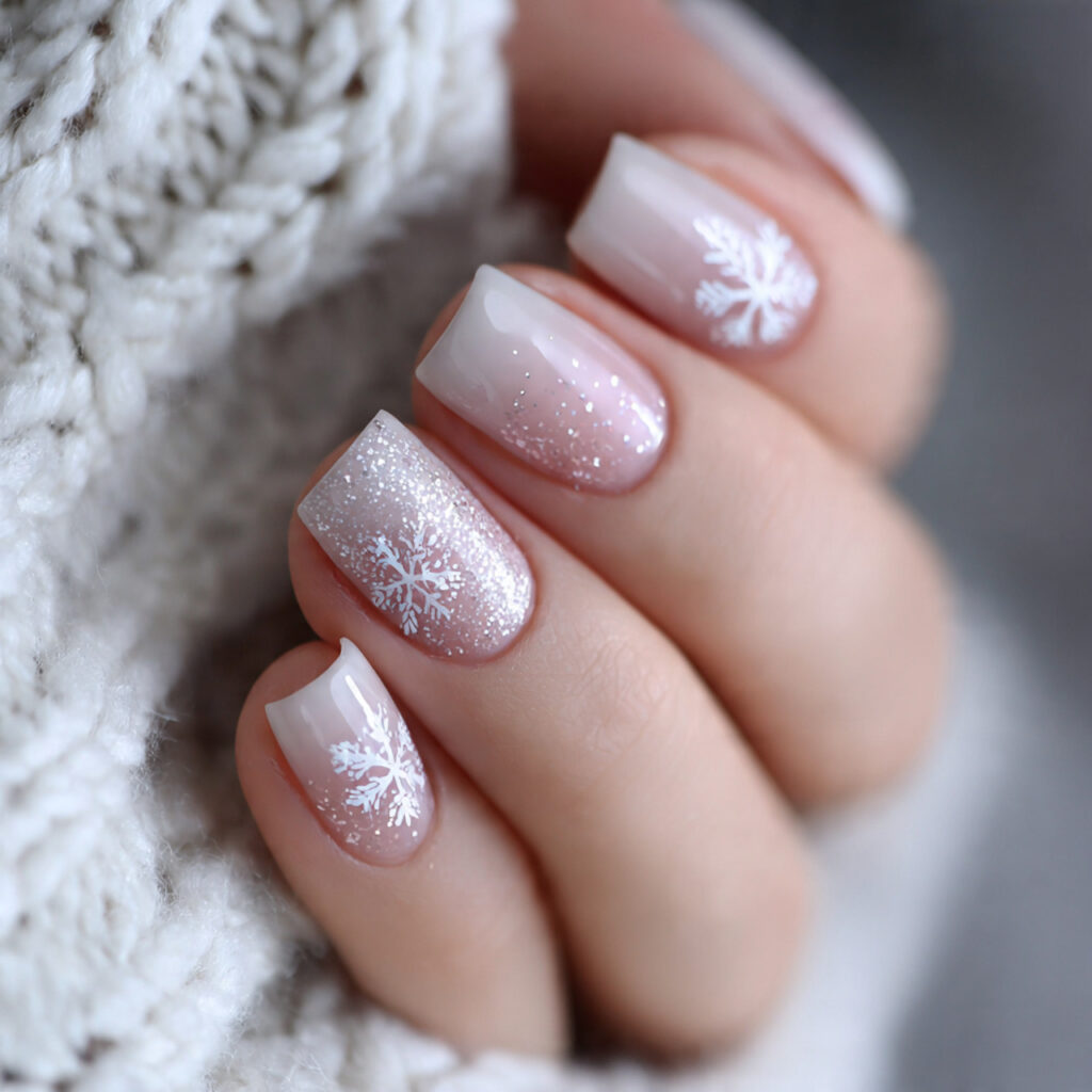 21 Elegant Winter Nails That Look Soft and Classy 11 short elegant winter nails feel neat practical