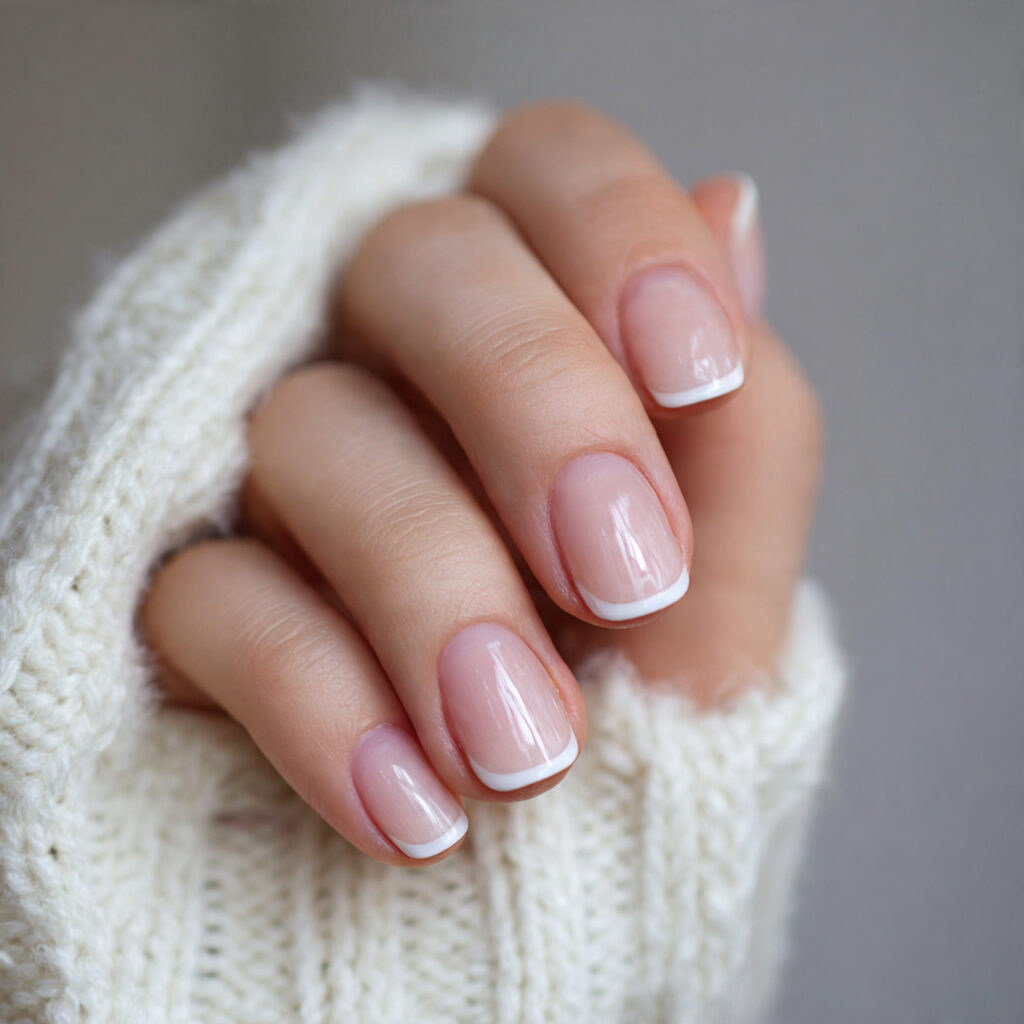 short french tip january nail designs refresh