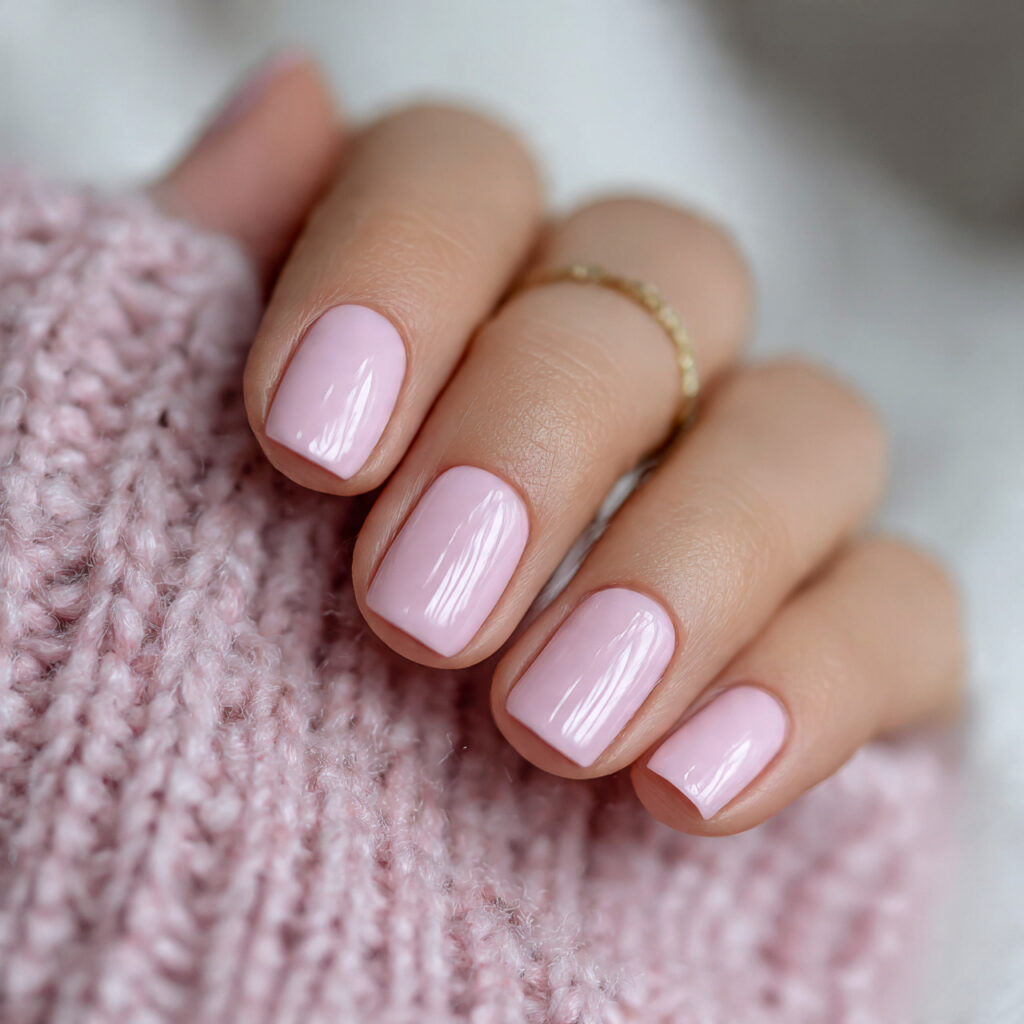 short light pink january nails feel practical
