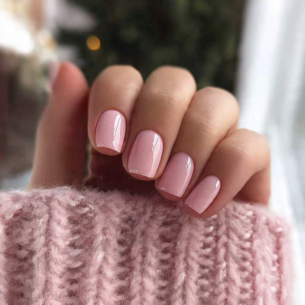 short winter square nails feel practical comfortable 1