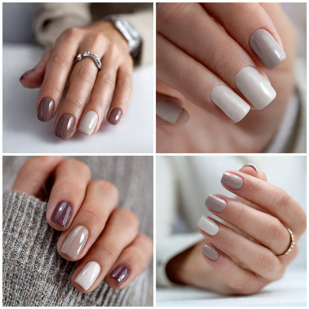 simple january nail designs for work and