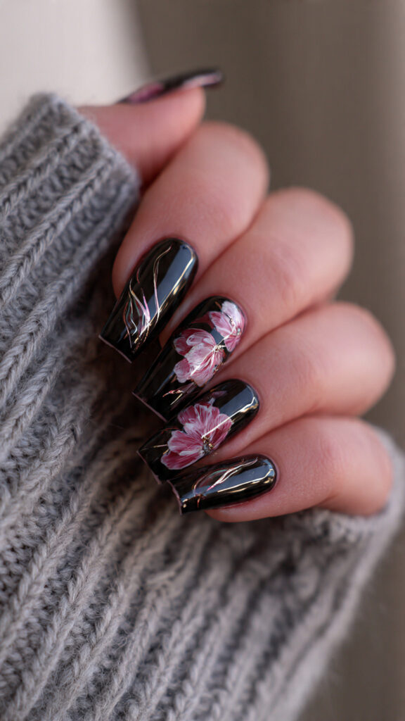 24 Nail Shapes That Flatter and Lengthen Short Fingers 6 soft coffin nails pin style with the