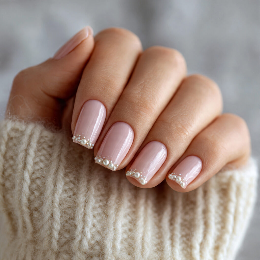 soft nails bring a clean and elegant